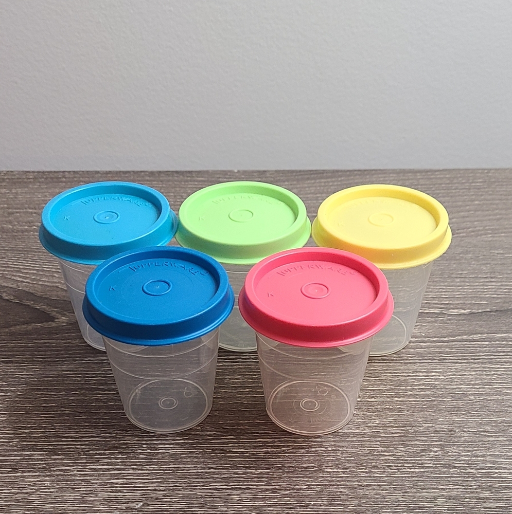 Tupperware Midget Food Storage Containers - Picture 2 of 10